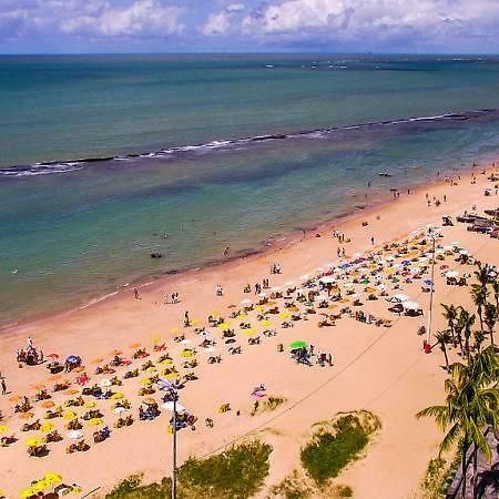 Duplex Mobiliado na Praia Recife Exterior foto